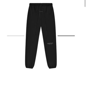 Fear of God Essentials Vintage Fleece Sweatpant 'Jet Black' Fits Size Small